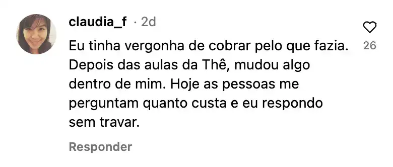 Depoimento Cláudia F.
